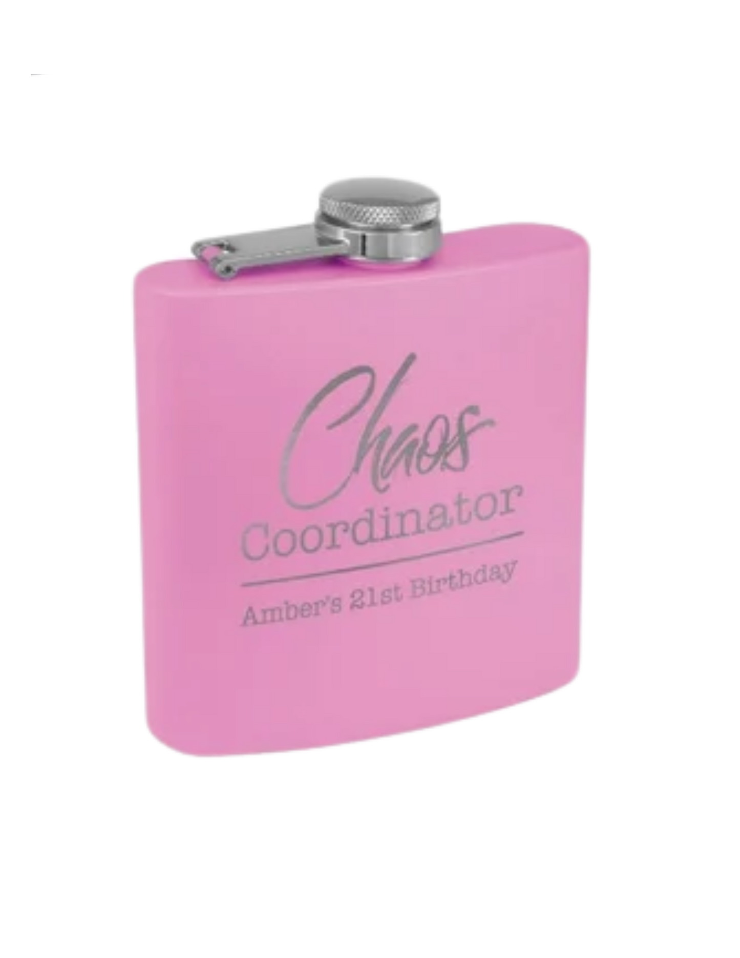 Polar Camel Flask 6 oz - Powder Coat and Learette