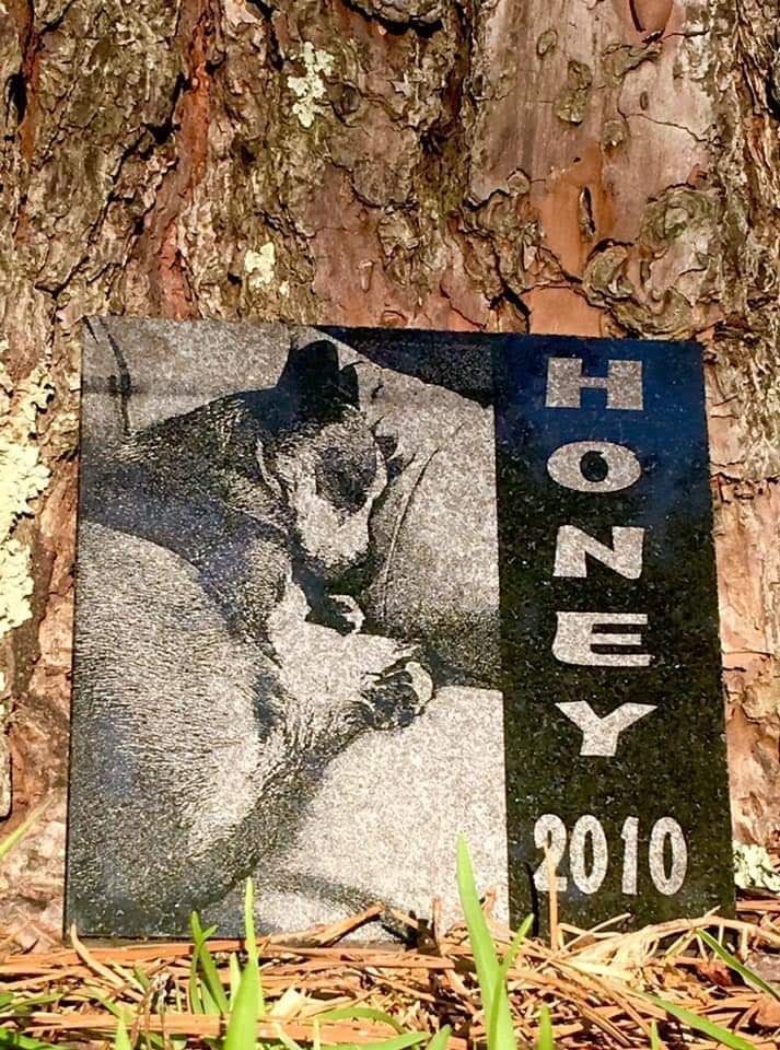 Granite Pet Memorial โ Personalized