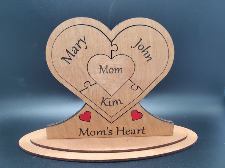 Mom's heart puzzle
