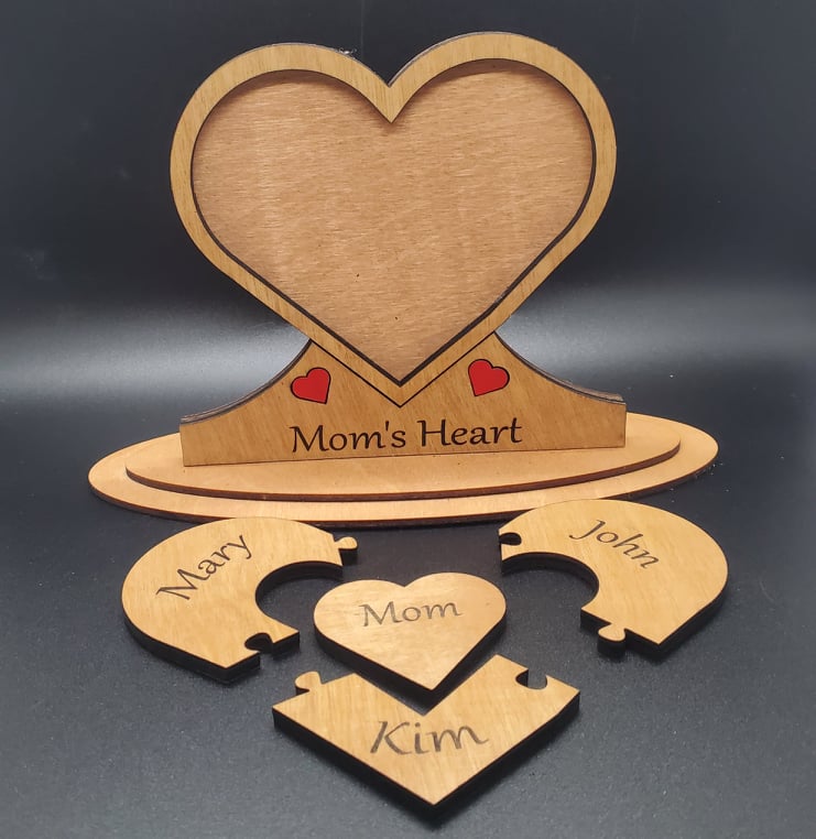 Mom's heart puzzle