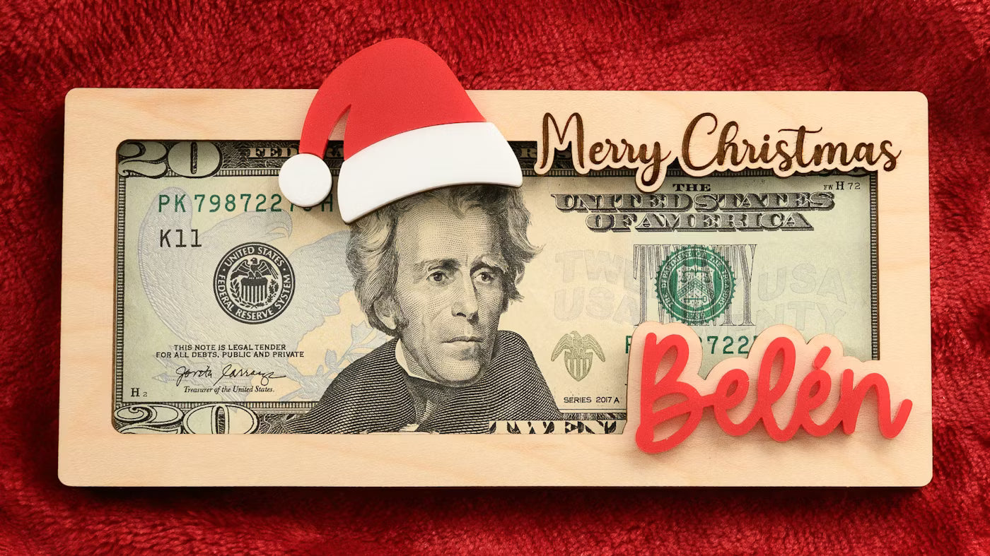 Christmas Money Card Holder