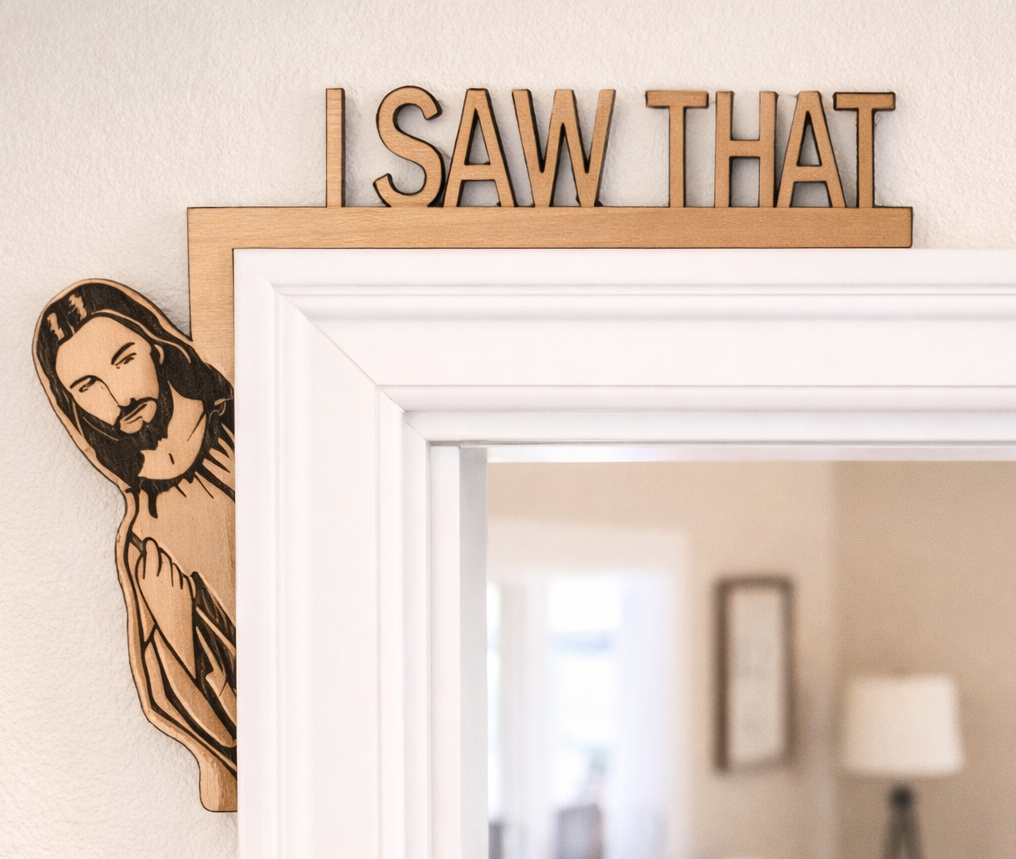 jesus door frame topper