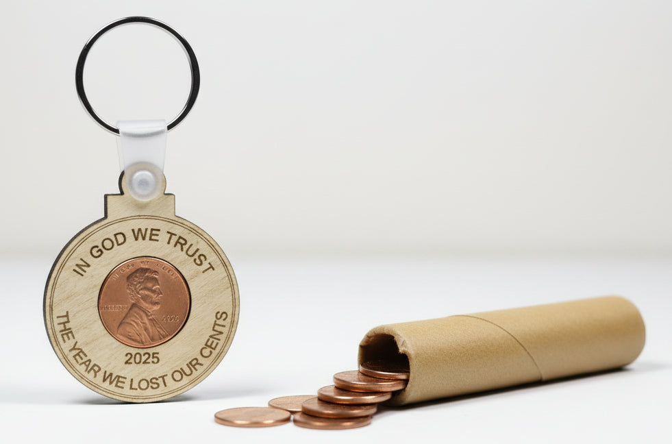 The year we lost our cents keychain