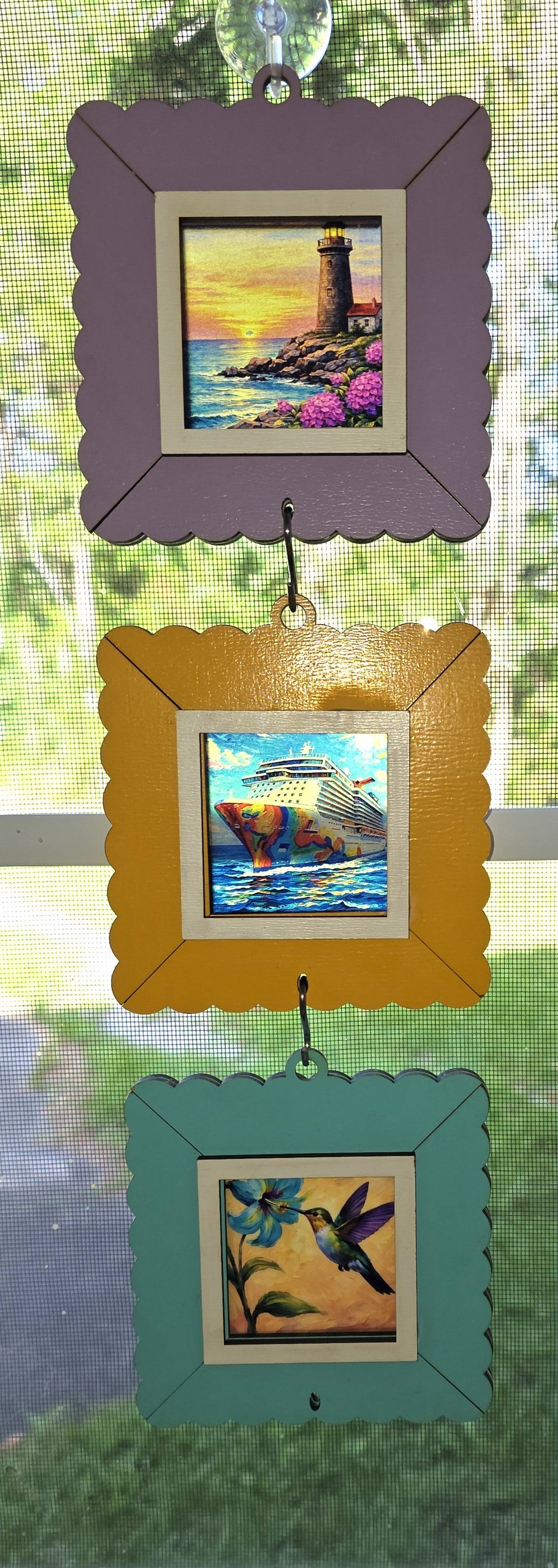 New Collection: Interchangeable Sun Catchers with Beach Life, Sea Life & More