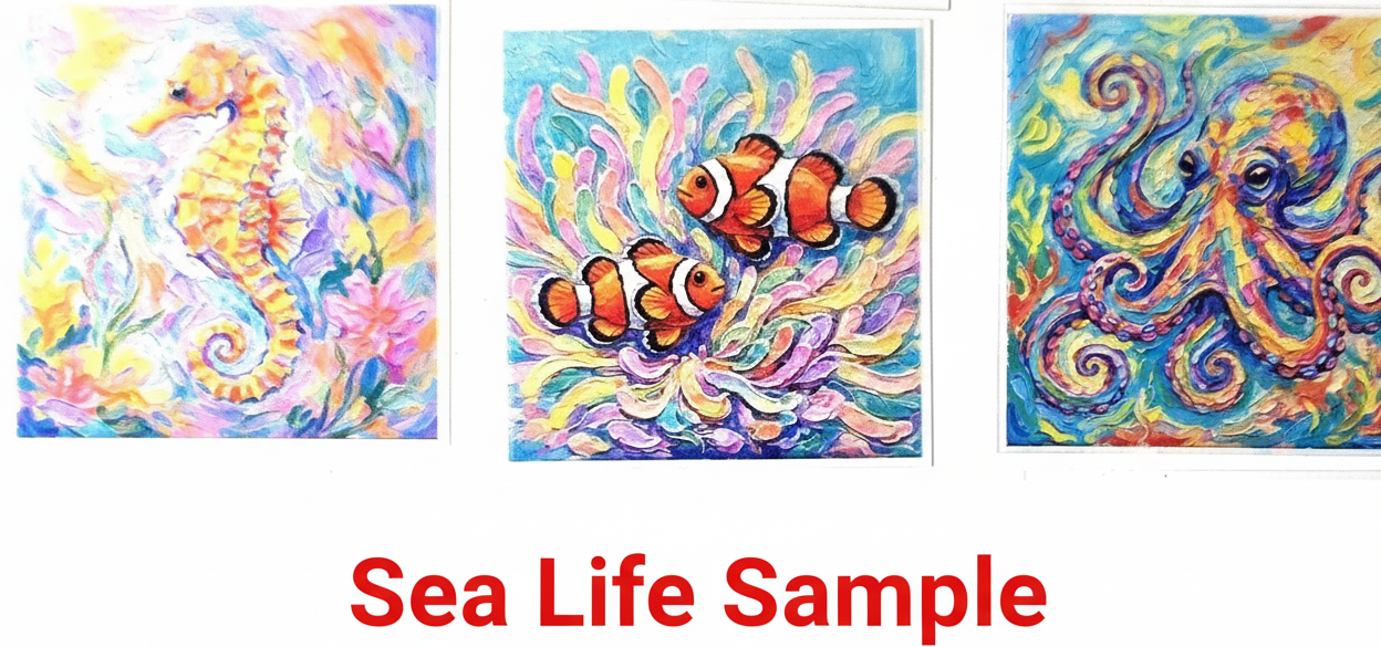 Interchangeable Suncatcher Frame(s) – 4.5" | Choose Your Theme