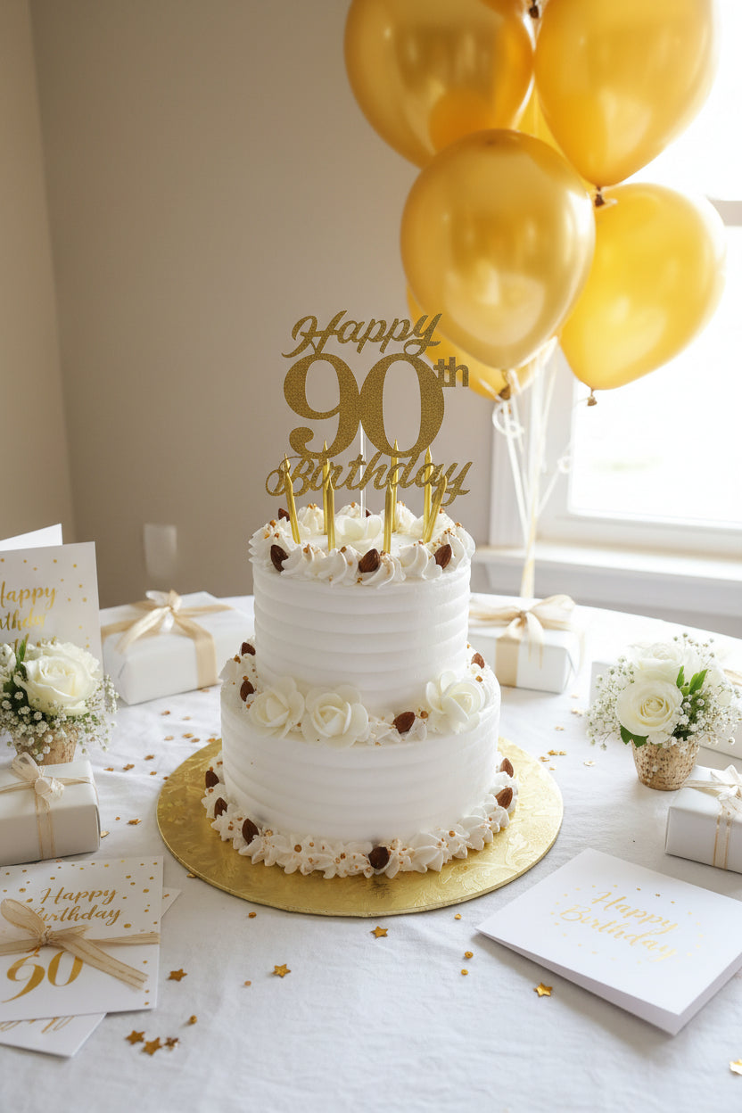 Cake Topper - Wedding Cake Decoration, Birthday Cake Sign