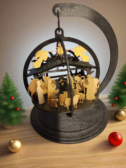 3D Hanging Nativity Scene