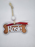 Dog Bone Christmas Ornament-Personalized