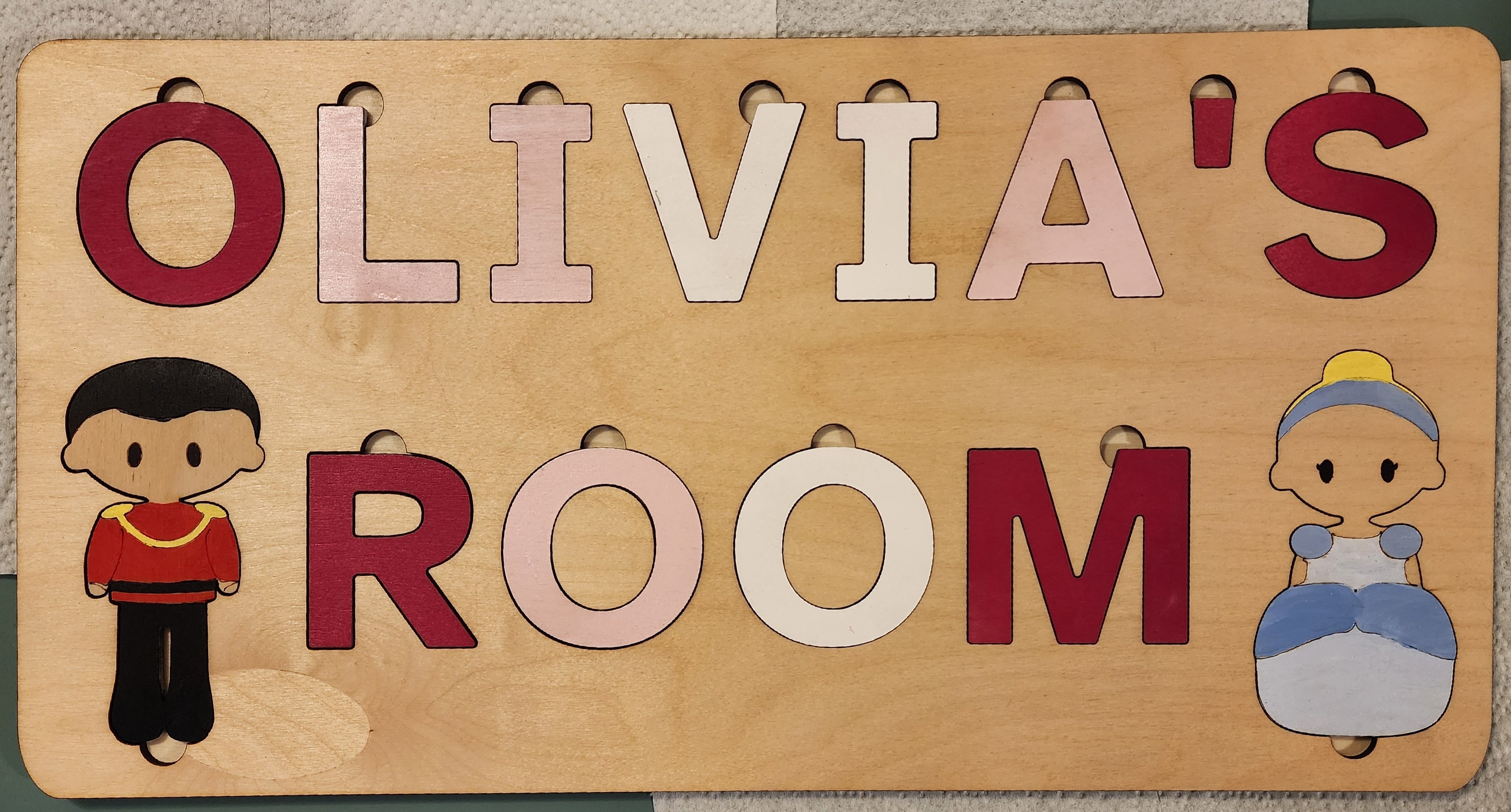 Kids Personalized Name Puzzle