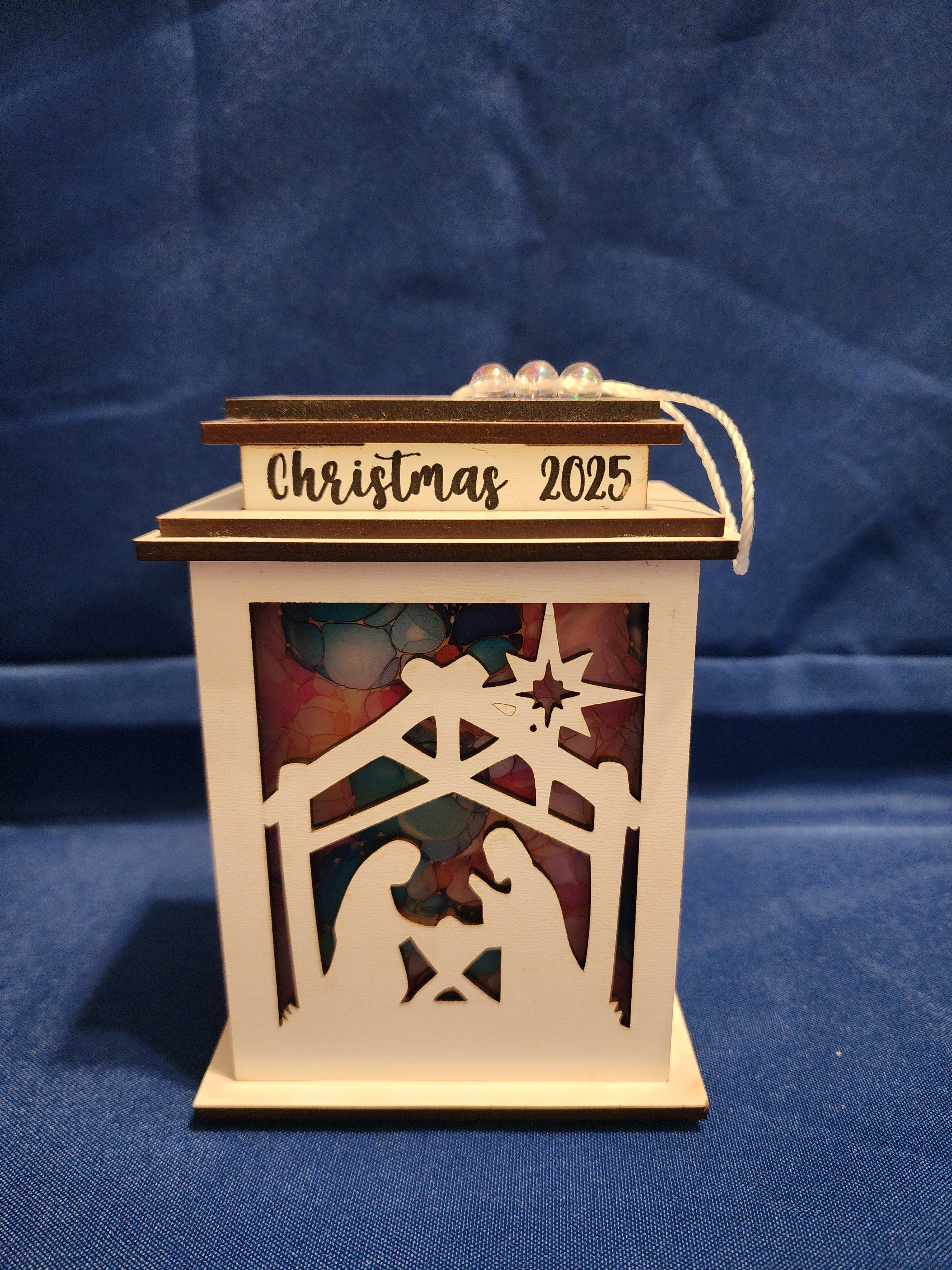 Lighted Personalized Ornaments – Family Tree & Nativity Styles