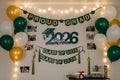 Personalized 3-layer laser-engraved graduation signature sign – custom name year and school color cap 18x11.5 inch keepsake party décor gift