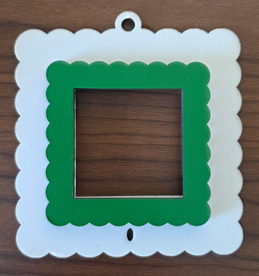 Interchangeable Christmas Suncatcher Frame(s) – 4.5" | Choose multiple frames and Inserts