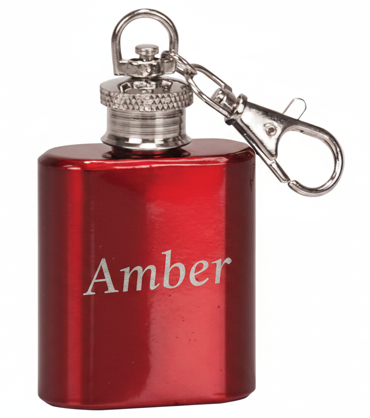 Flask Keychain 1 oz