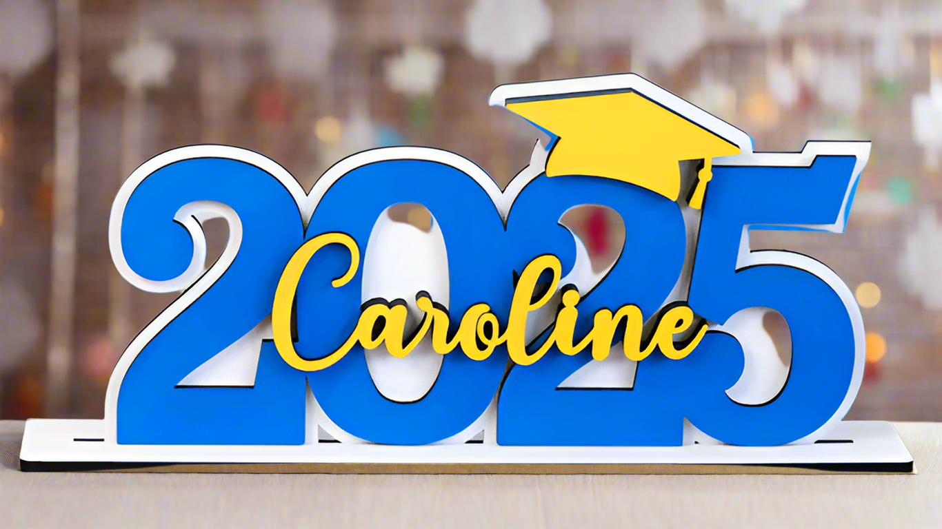graduation centerpiece