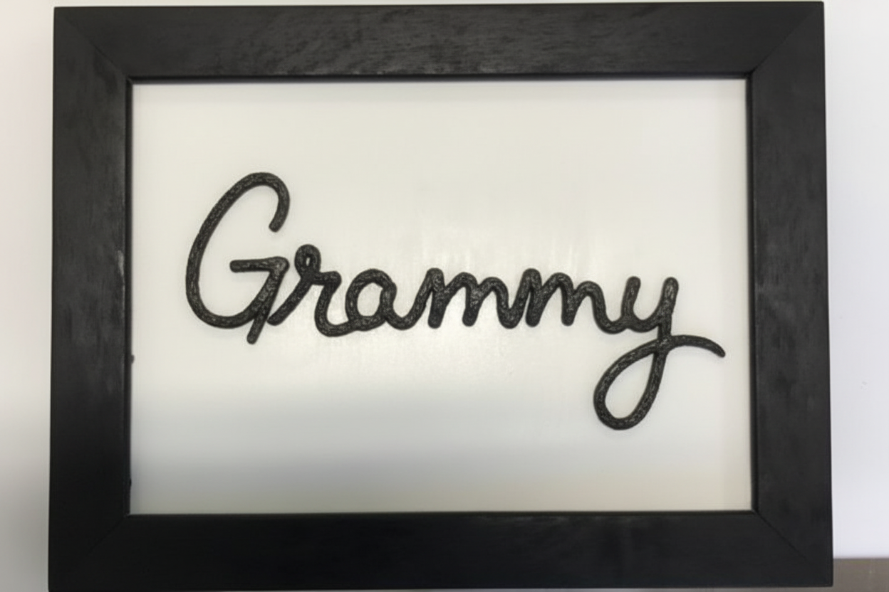 Personalized Handwriting Wall Art