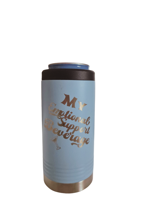 Slim Beverage Holder – Light Blue Single Sided (Clearance)