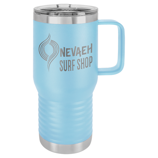 Polar Camel 40 oz. Travel Mug with Handle,, magnetic lid, Straw Included image 6