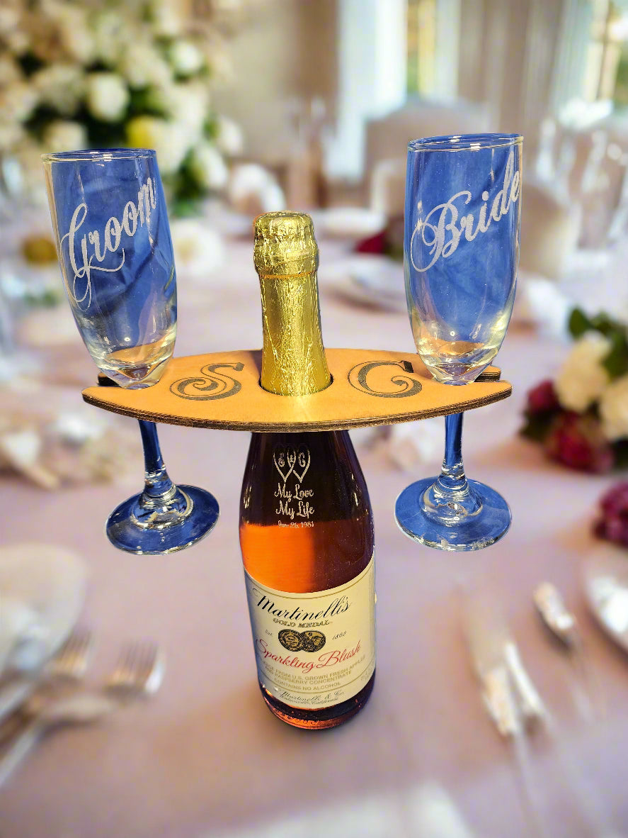 Wine Butler – Personalized (Wine Glasses Sold Separately)
