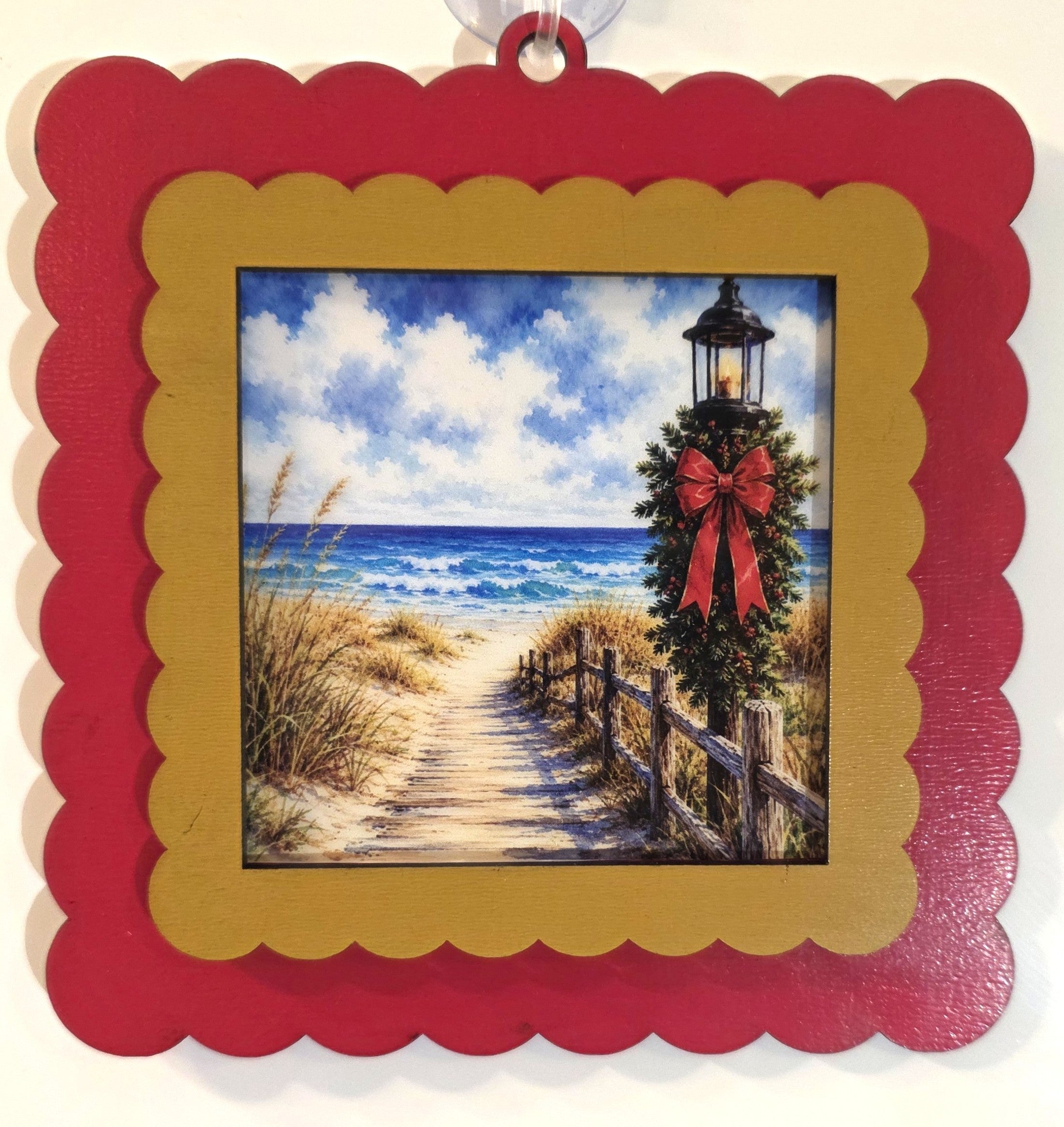 Interchangeable Suncatcher Frame – 5.5" Choose Your Insert